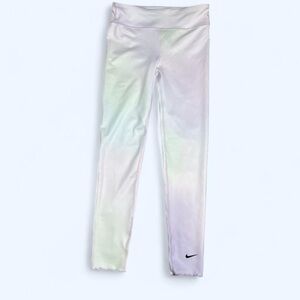 Nike Kids Iridescent White Leggings